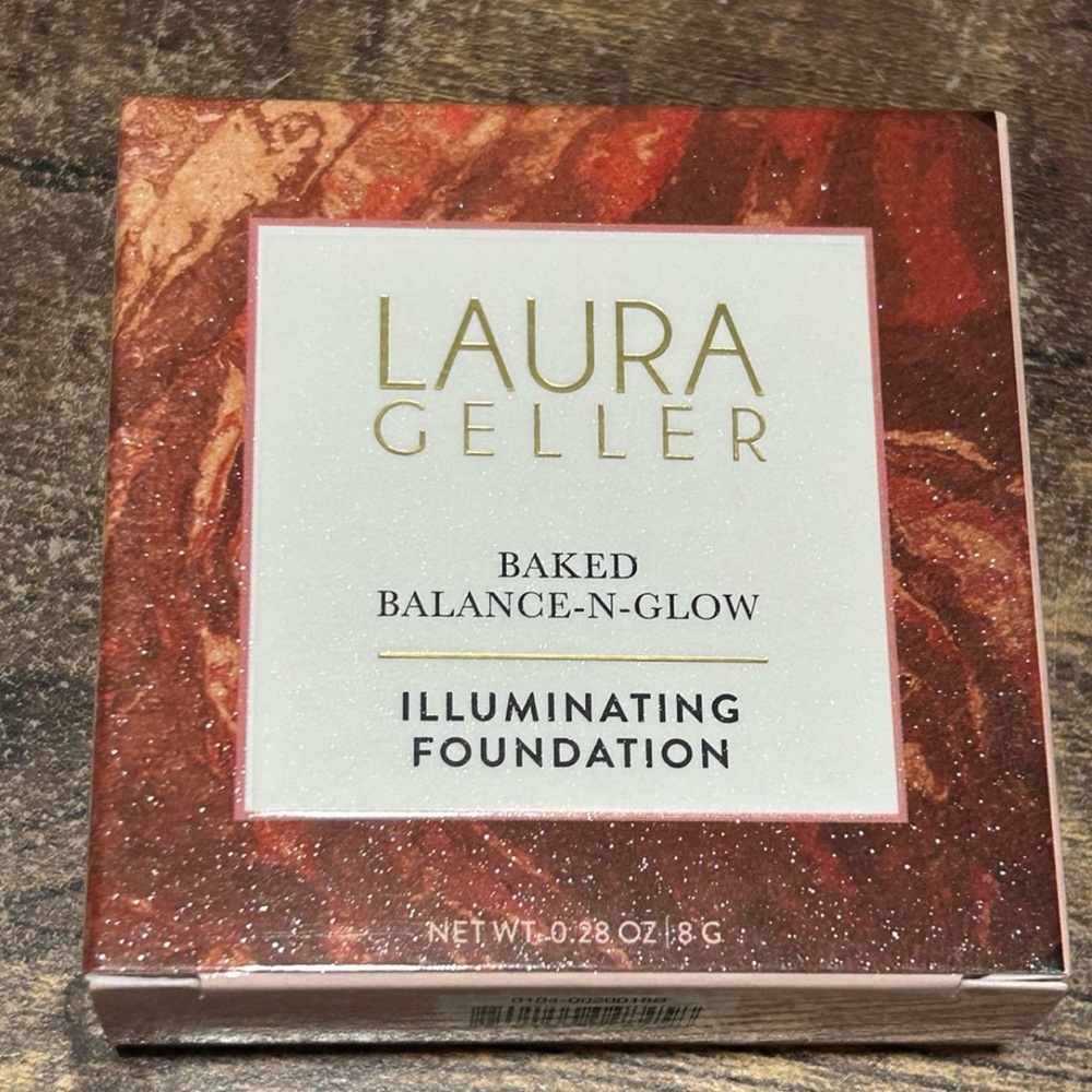 Laura Geller Baked Balance N Glow Foundation TOFFEE NEW